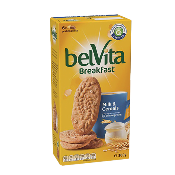 BelVita Breakfast Biscuits – Milk & Cereals